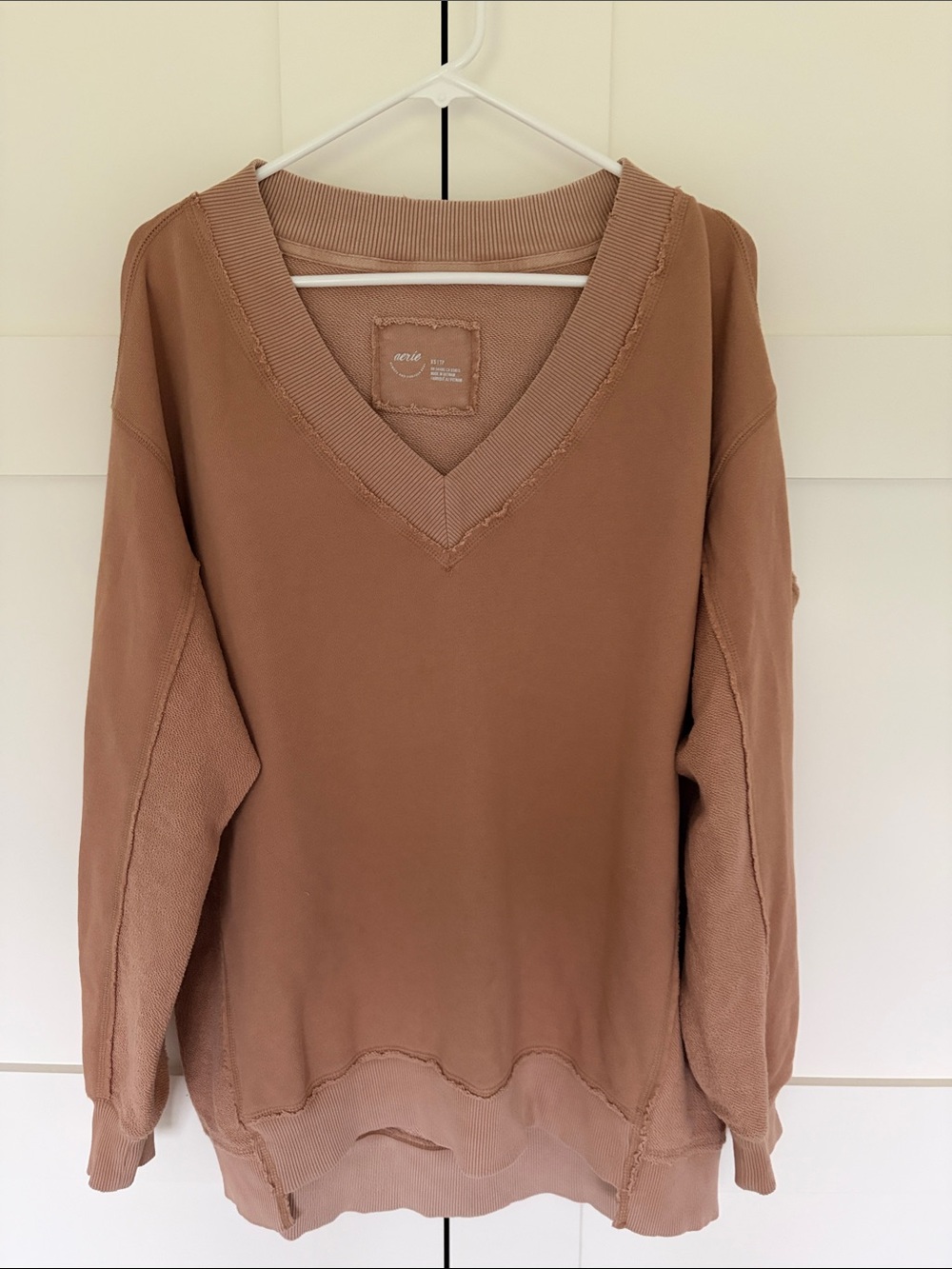 Aerie V-Neck Sweatshirt